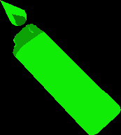 green lighter